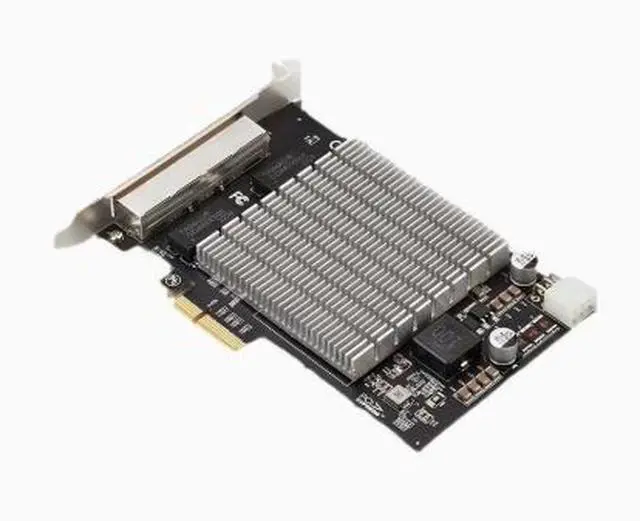 Alt view image 4 of 4 - Industrial-grade 2.5G Gigabit 4-port PoE network card for industrial camera image acquisition with external power supply I226 chip