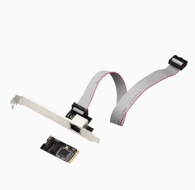 Alt view image 4 of 4 - M.2 single-port 2.5G gigabit network card 2500M Ethernet gaming network adapter (B+M Key)