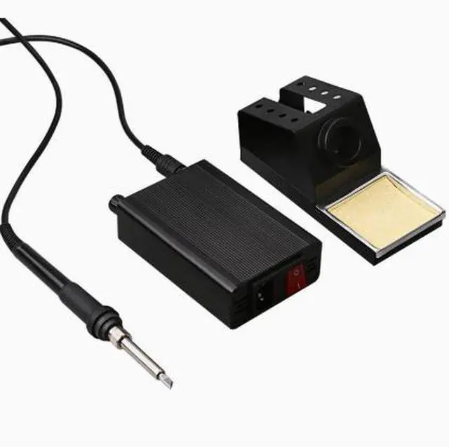 Alt view image 4 of 4 - Desktop electric soldering iron, rapid heating intelligent constant temperature soldering machine, adjustable temperature soldering platform