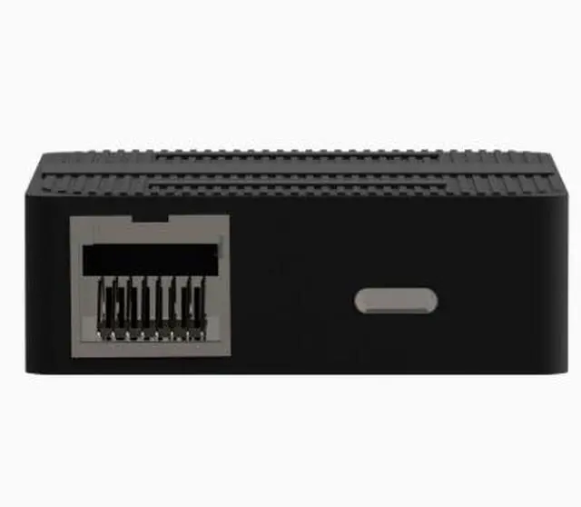 Alt view image 4 of 4 - Network splitter for gigabit network - splits into two parts and enables simultaneous internet access. Can be independently with a 3-port switch.