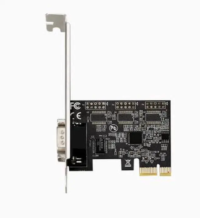 Alt view image 2 of 4 - PCIEASIX/AX99100 single serial port expansion card - PCIE to 9-pin printer interface serial port card