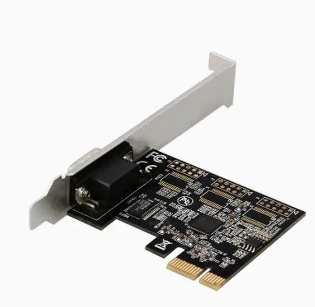 Alt view image 3 of 4 - PCIEASIX/AX99100 single serial port expansion card - PCIE to 9-pin printer interface serial port card