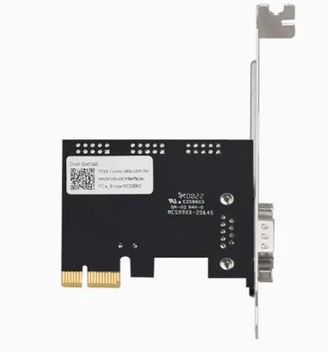 Alt view image 4 of 4 - PCIEASIX/AX9900 single serial port expansion card - PCIE to 9-pin printer interface serial port card