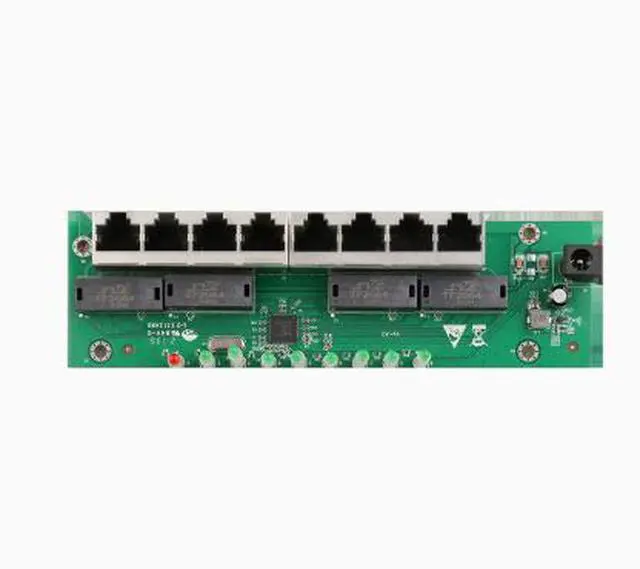 Alt view image 2 of 5 - 8-port Gigabit Building Switch Module - Plug-and-play 8-port Network Switch