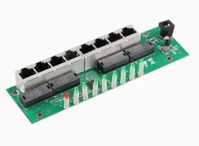 Main image of 8-port Gigabit Building Switch Module - Plug-and-play 8-port Network Switch