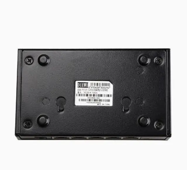 Alt view image 2 of 4 - 5-port POE Gigabit switch with non-managed and VLAN function, providing 52V 1.25A power supply