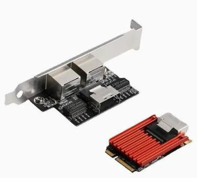 Main image of MINI PCIE Dual-Gigabit Ethernet Network Card I350 Chip Desktop Computer