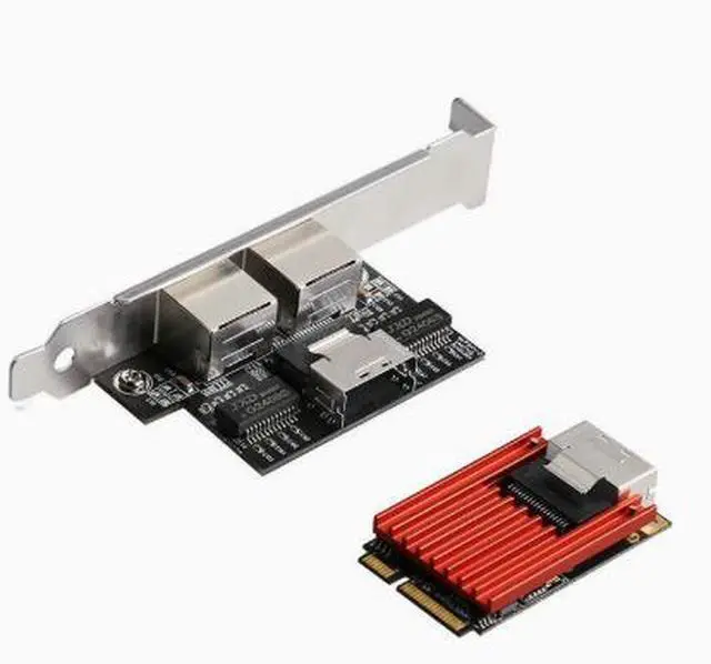 Alt view image 3 of 4 - MINI PCIE Dual-Gigabit Ethernet Network Card I350 Chip Desktop Computer