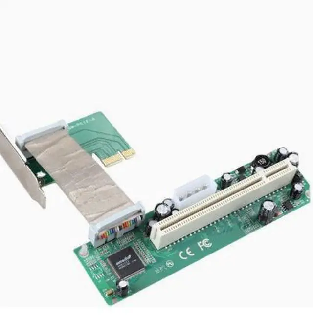 Alt view image 2 of 3 - PCIe to PCI adapter PCIe to PCI slot expansion card supports capture card, tax card, and creation card.