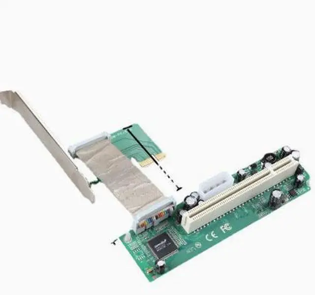 Alt view image 3 of 3 - PCIe to PCI adapter PCIe to PCI slot expansion card supports capture card, tax card, and creation card.