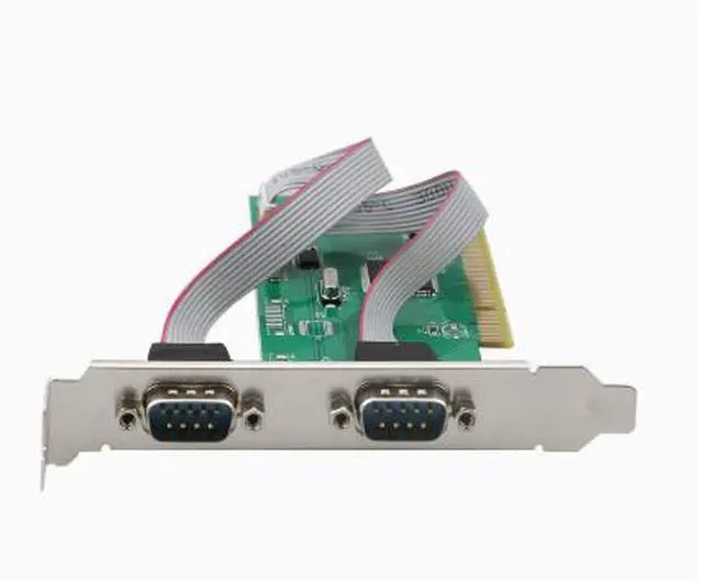 Alt view image 3 of 4 - PCI TX382A-2S adapter card for 9-pin printer interface and PCI serial port card