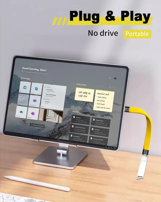 Alt view image 4 of 7 - Duttek Short USB C Extension Cable 40Gbps, USB Type C Male to Female Extender Cord PD 100W, USB C Extender Cable Short Support 8K Video and Data Sync for Thunderbolt, Tablet, Phone, 5Inch