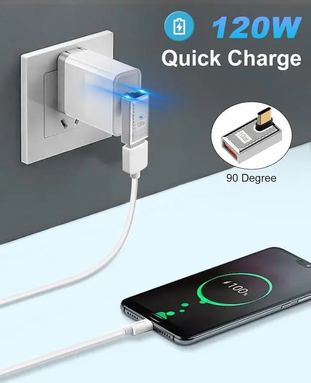 Alt view image 4 of 7 - USB C female to USB a female adapter easily converts a USB Type A port into a USB C port, USB C female to usb female adapter supports fast charging, data transmission, audio output.
USB C to USB 3.0 a