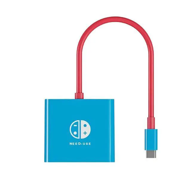 Alt view image 2 of 5 - USB C to HDMI 2.0v Adapter 3-in-1 USB Hub High Definition 4K 60Hz USB 3.0 Extension Dock