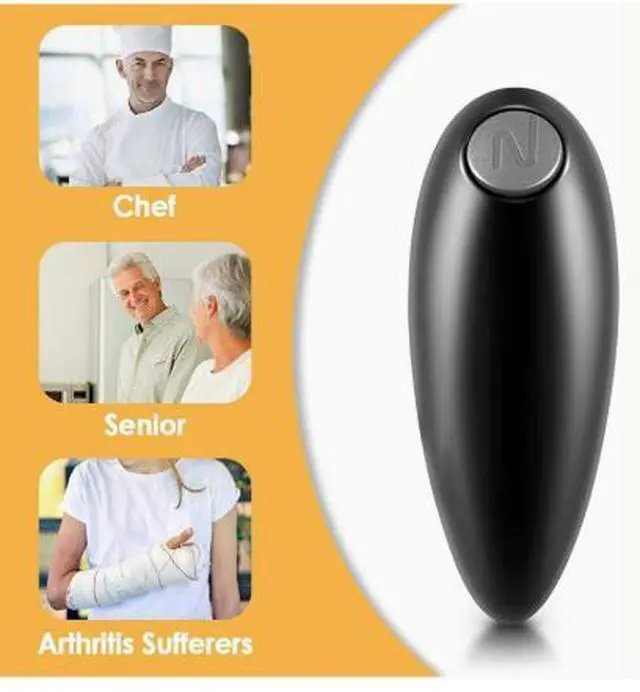 Alt view image 3 of 5 - Electric can opener, plastic bottle opener, Amazon electric lid opener wholesale, N-shaped cross-border new model 2025