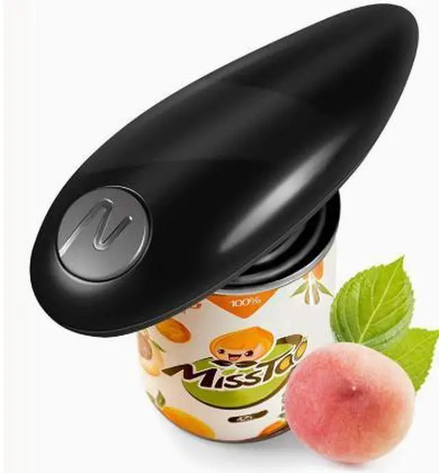 Alt view image 4 of 5 - Electric can opener, plastic bottle opener, Amazon electric lid opener wholesale, N-shaped cross-border new model 2025