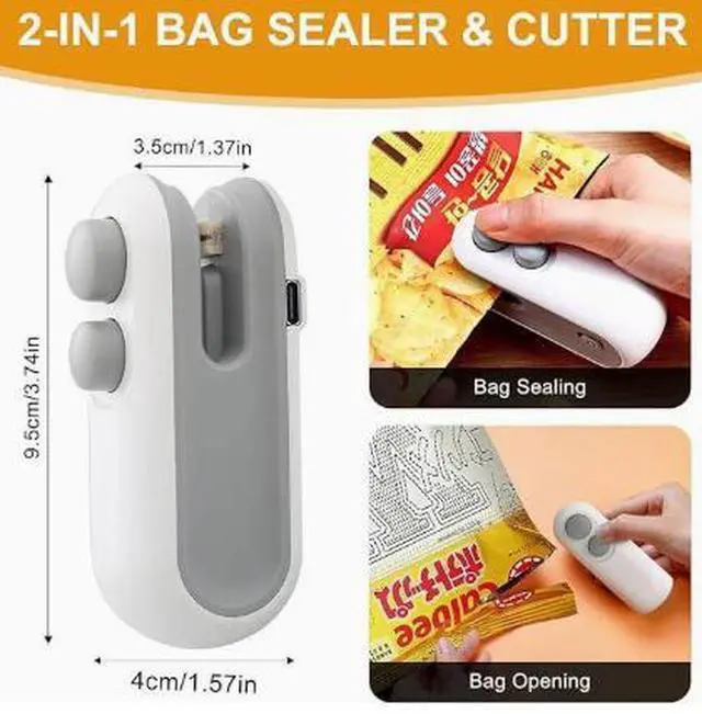 Main image of Sealing machine, household small-sized mini sealing machine, plastic sealing machine, sealing clamp, sealing clip, sealing device, snack sealing device
