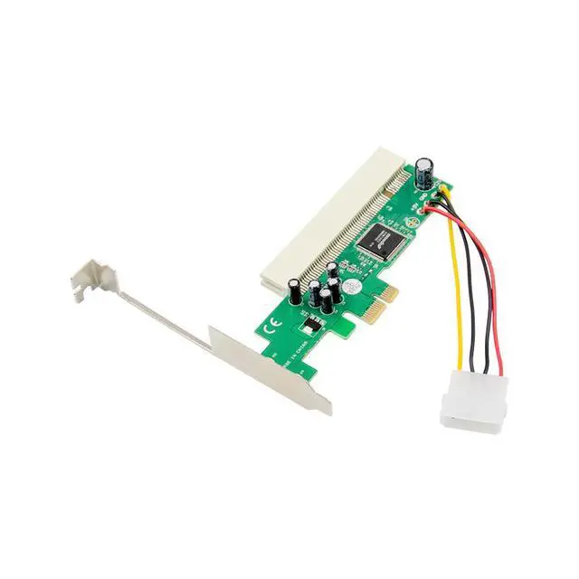 Alt view image 4 of 4 - Desktop computer graphics card PCI-E to PCI expansion card PCI-E 1x to PCI adapter card ASM1083