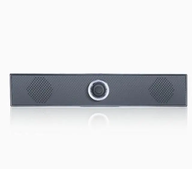 Alt view image 3 of 5 - New long-bar computer speaker with dual stereo drivers, desktop stand for laptop, wired and Bluetooth-enabled, enhanced bass