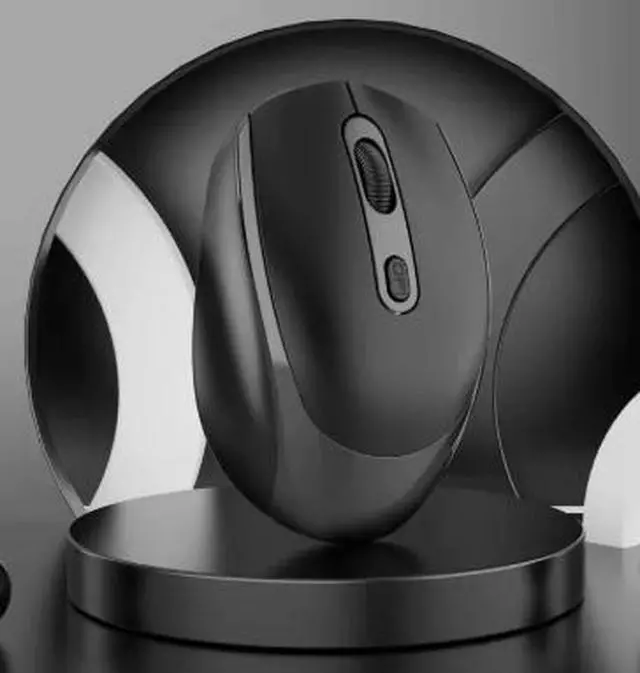Alt view image 2 of 4 - New wireless mouse, silent and noise-free, rechargeable, compatible with laptops, desktops, business, office, gaming, universal model