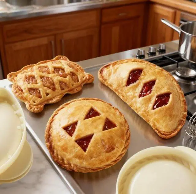 Alt view image 4 of 7 - Holiday Mini Pie Molds Christmas Halloween Kitchen Mould Baking Accessory(Three packs)