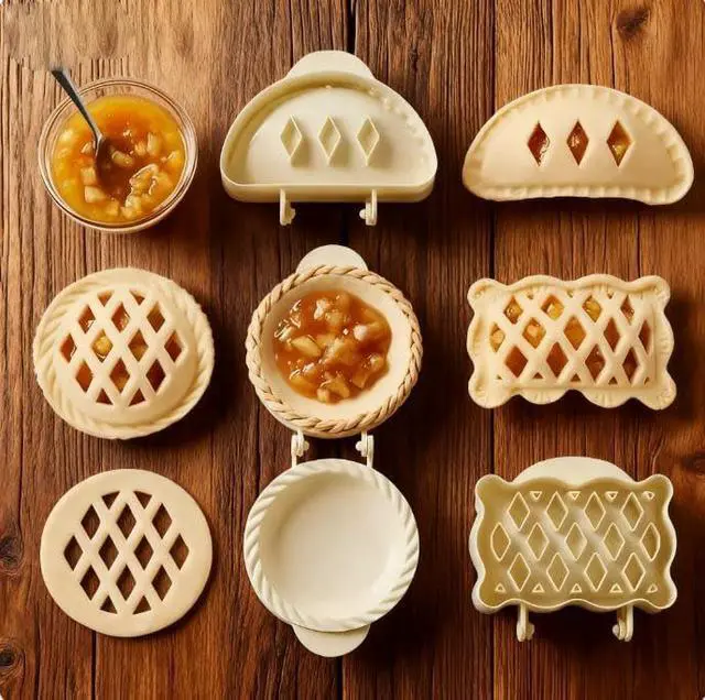 Alt view image 6 of 7 - Holiday Mini Pie Molds Christmas Halloween Kitchen Mould Baking Accessory(Three packs)