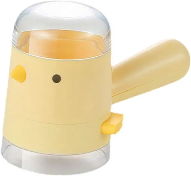 Alt view image 2 of 6 - Dispenser Salt Shaker Gadget Dustproof Kitchen Tool Precision Quantitative Seasoning Bottle Condiment Container, Yellow