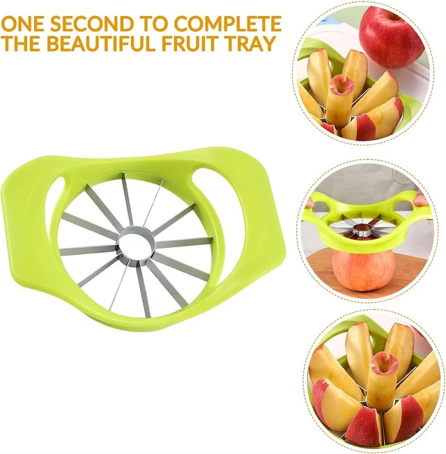 Main image of Thickened Stainless Steel Fruit Cutter, Multi-Purpose Apple Divider & Corer, Fruit Slicer Segmented Cutter with Core Remover Tool