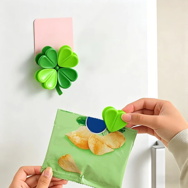 Alt view image 3 of 6 - Food Sealing Clips Magnetic Fresh-Keeping Snack Clamp
Fridge Magnet Clips for Kitchen Home Apartment School Dormitory Dining Room Cafe Restaurant