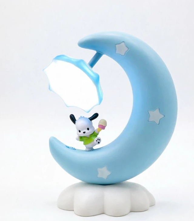 Main image of Bedroom Bedside Decorative Moon Lamp Ambient Sleep Night Light for Cozy Home Atmosphere, Relaxing Mood Lighting for Bedroom & Living Room pink