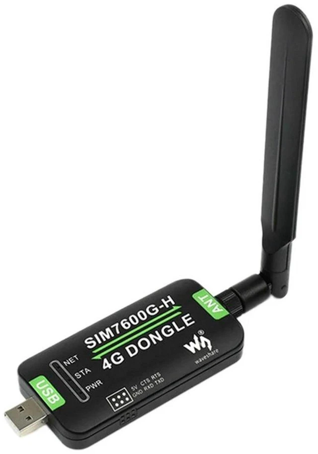Main image of SIM7600G-H 4G DONGLE Module an Internet Access Module for GNSS Global Communication-AB01