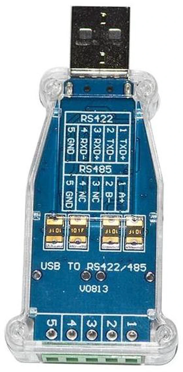 Alt view image 3 of 4 - FTDI FT232RL CHIP USB TO RS485 RS422 ISOLATION MODULE COMMUNICATION CONVERTER ADAPTER, 485 422 TO USB ADAPTOR WITH TXD RXD LED (USB-RS485 RS422) (0)