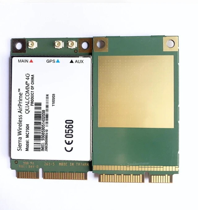 Alt view image 2 of 4 - Sierra Wireless AirPrime MC7304 4G LTE Module GSM Modem PCIe M.2 with GPS Support