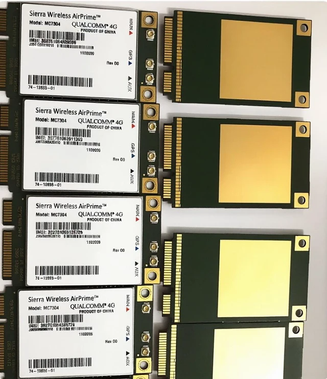 Alt view image 3 of 4 - Sierra Wireless AirPrime MC7304 4G LTE Module GSM Modem PCIe M.2 with GPS Support