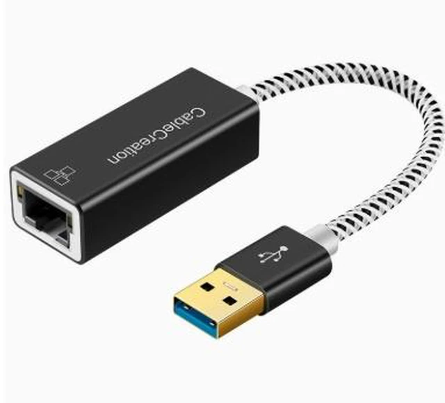 Main image of USB 3.0 Gigabit Network Card Wired Ethernet 1000M USB to RJ45 Wired Converter USB Network Card Driver-Free