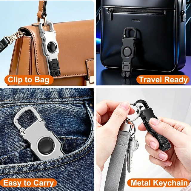 Alt view image 4 of 7 - Metal Phone Stand Fidget Spinner, 3-in-1 Compact Portable Cell Phone Holder
Zinc Alloy Desk Stand for Smartphone / Tablet, Foldable Keychain Pocket Phone Stand Stress Relief Accessory for Office Trave