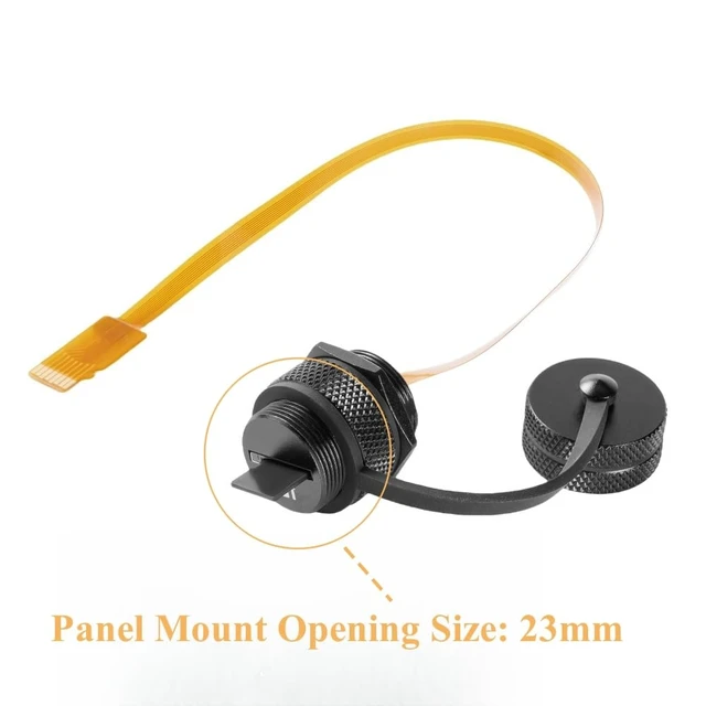 Alt view image 4 of 4 - Micro SD TF Card Male-to-Female Extension Ribbon Flexible Data Cable, MicroSD to SD Card Extension Cable