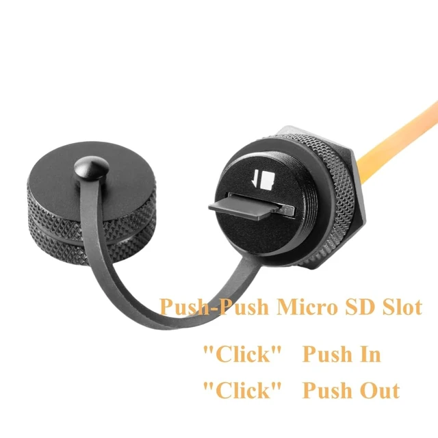 Alt view image 2 of 4 - Micro SD TF Card Male-to-Female Extension Ribbon Flexible Data Cable, MicroSD to SD Card Extension Cable