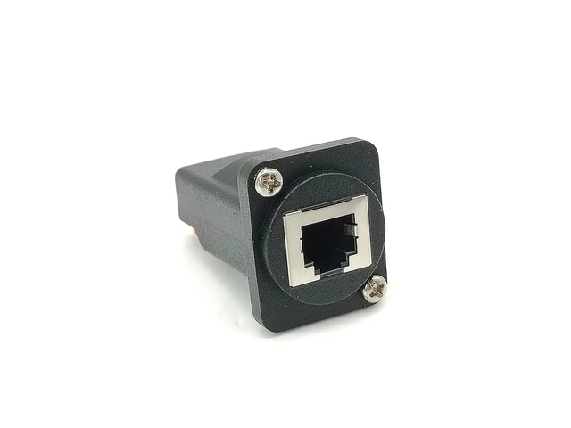 Alt view image 5 of 5 - Elecbee RJ11 RJ12 6P6C Breakout Board Terminal Block Connector Terminal Straight to RJ45 Straight Female(1PC)