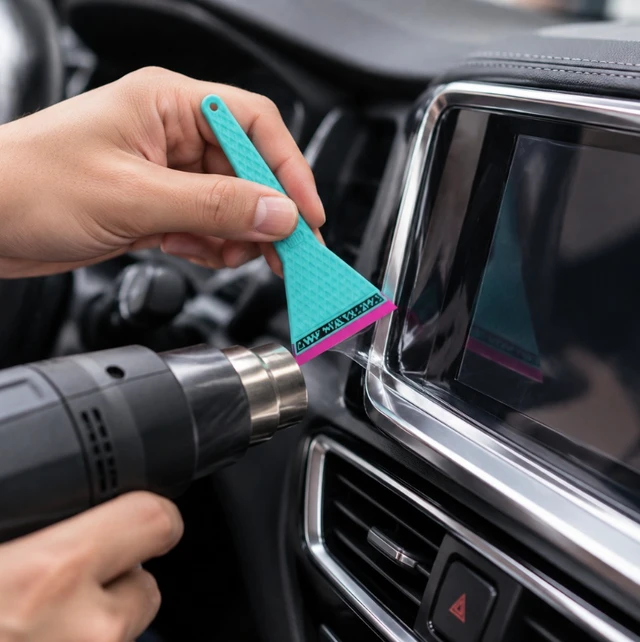 Alt view image 5 of 5 - Car Window Film Installation Kit, Vehicle Wrap Color Change, Car Wrap Tool Set, Specialized Film Application Tools, Film Squeegee Set