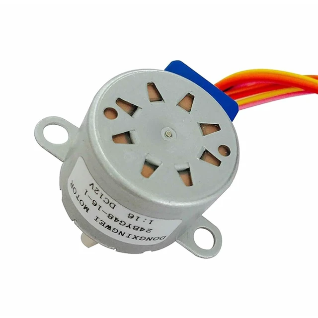Alt view image 2 of 4 - 1Set 24BYJ48 DC 12V Motor Reducing Stepping Stepper Motor 24BYJ48 Step Motor