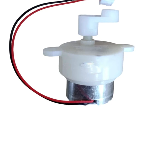 Alt view image 3 of 3 - CHANCS DC Motor 3V 12RPM Plastic Gears Electric DC 6V 20RPM Motor Rotating Motors with Bias Wheel for DIY Accessories Electronic