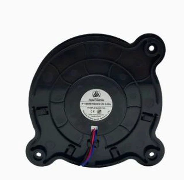 Alt view image 6 of 6 - 12035GE-12M-YT Refrigerator Freezer Fan, 12035 Condenser Turbo Cooling Fan