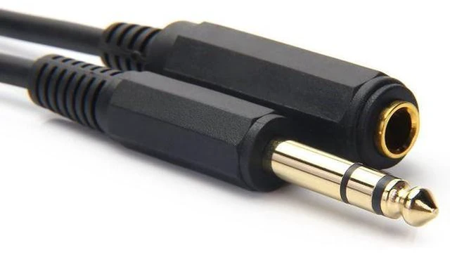 Alt view image 4 of 6 - 1/4 Inch Male to Female Stereo Extension Cable Gold Plated Quarter inch Headphone Extension Cable Cord- 20FT /6.6 Meters