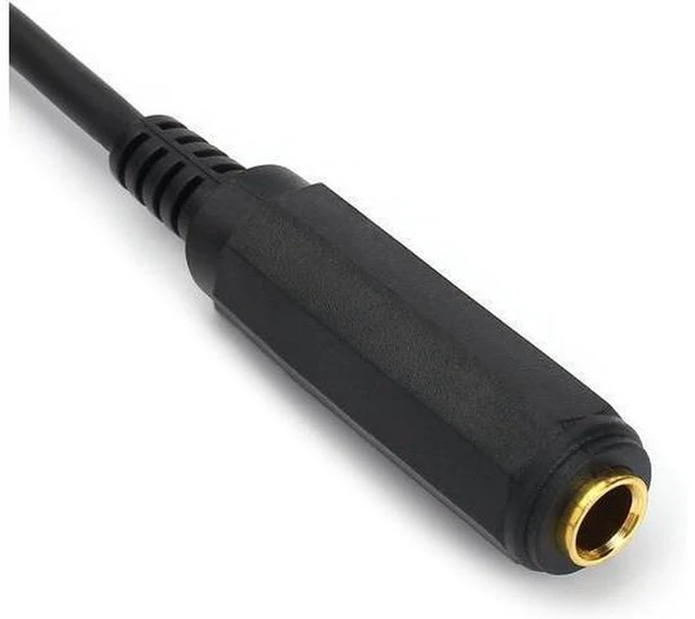 Alt view image 6 of 6 - 1/4 Inch Male to Female Stereo Extension Cable Gold Plated Quarter inch Headphone Extension Cable Cord- 20FT /6.6 Meters