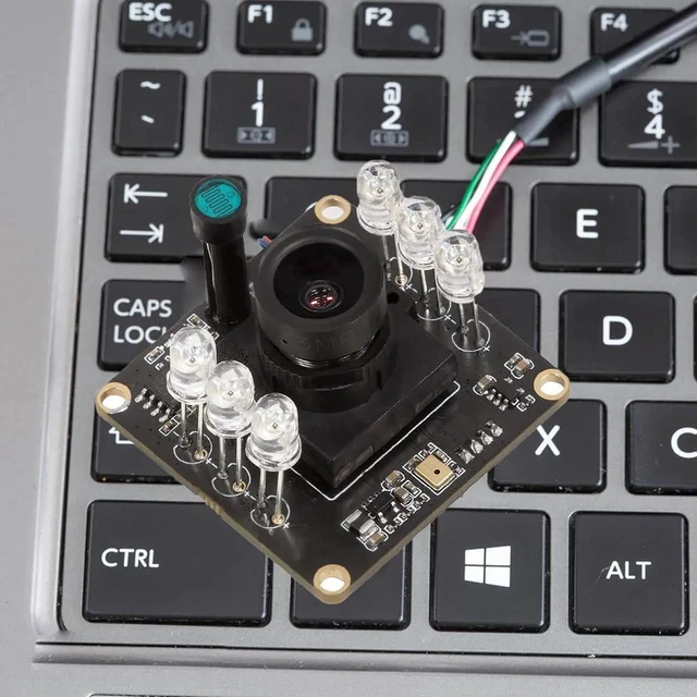 Alt view image 3 of 4 - Arducam 1080P Day & Night Vision USB Camera for Computer, 2MP Automatic IR-Cut Switching All-Day Image USB2.0 Webcam Board with IR LEDs for Windows, Linux, Android and Mac OS