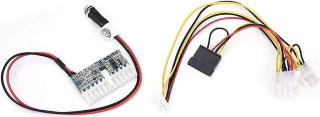 Main image of 24Pin ATX Switch, DC ATX 160W 24Pin Pico Switch, High Power in Line DC ATX 12V Power Supply Module DC to DC Power Supply Module for Mini Computer ITX etc