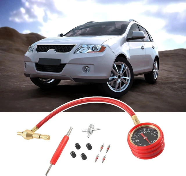 Alt view image 6 of 12 - Road Tire Pressure Gauges Set Rapid Air Down Deflator High Precisions Tire Deflator for Accurate Measurement