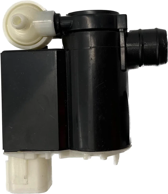 Alt view image 5 of 7 - Front Windshield Washer Pump 98510-2V100 Compatible with Accent,Tiburon,Sportage,Tucson,Sedona Replaces 98510-1F100,98510-25100,98510-2L100