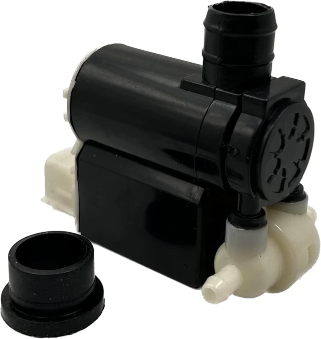 Alt view image 7 of 7 - Front Windshield Washer Pump 98510-2V100 Compatible with Accent,Tiburon,Sportage,Tucson,Sedona Replaces 98510-1F100,98510-25100,98510-2L100
